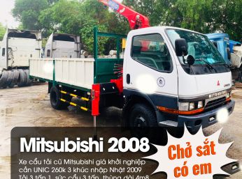 Bán xe cẩu Mitsubishi giá khởi nghiệp.